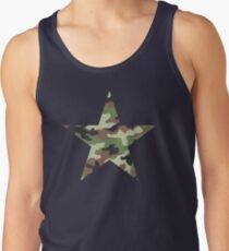 Camouflage Military Star Tank Top