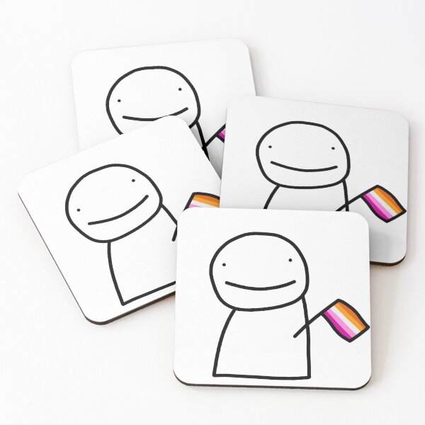 Item preview, dream blob with lesbian pride flag designed and sold by sezalilly.
