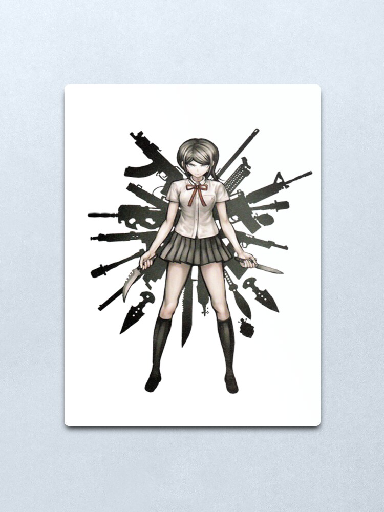 Mukuro Ikusaba Metal Print By Keelsome Redbubble