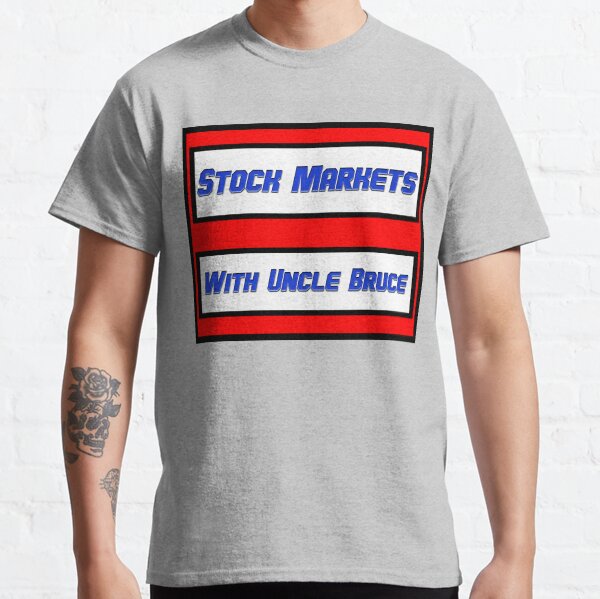 Stock Markets With Bruce logo Classic T-Shirt