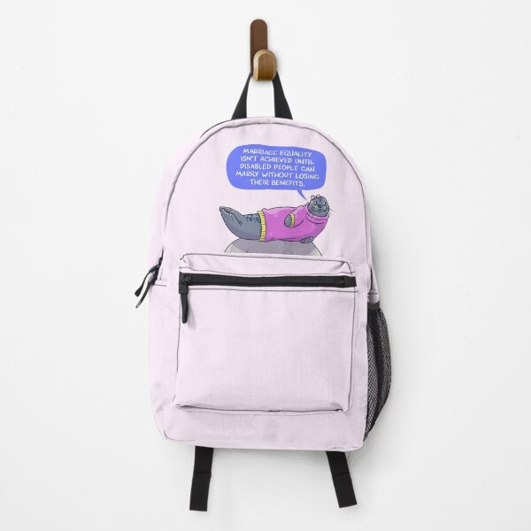 Item preview, Sealion says Marriage equality for disabled people! designed and sold by Sophie Labelle.