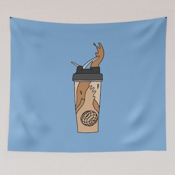 Item preview, Chocolate Protein Shake Shaker designed and sold by murialbezanson.