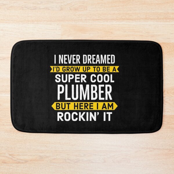 Item preview, Super Cool Plumber Gift designed and sold by Luna1Shop.