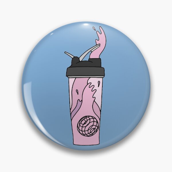 Item preview, Strawberry Pink Protein Shake Shaker designed and sold by murialbezanson.