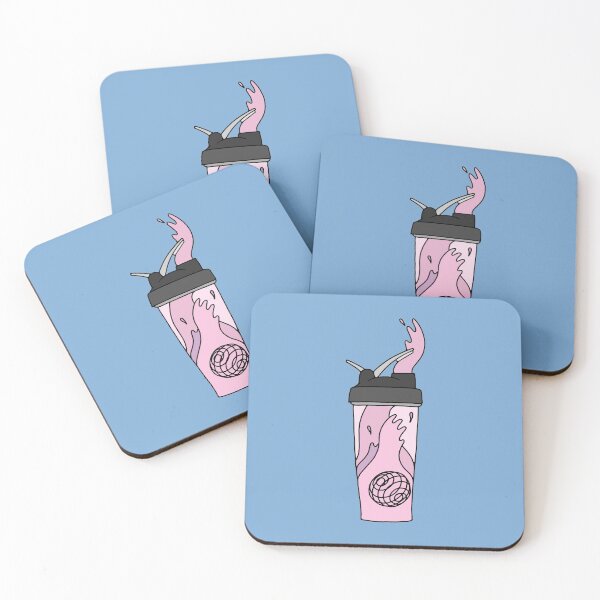 Item preview, Strawberry Pink Protein Shake Shaker designed and sold by murialbezanson.