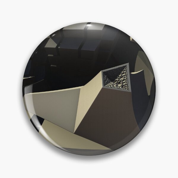 Item preview, Achromatic Abstract Art 3D Rendering designed and sold by siwabudda.