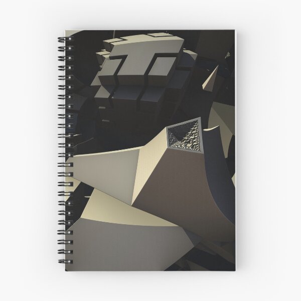 Item preview, Achromatic Abstract Art 3D Rendering designed and sold by siwabudda.