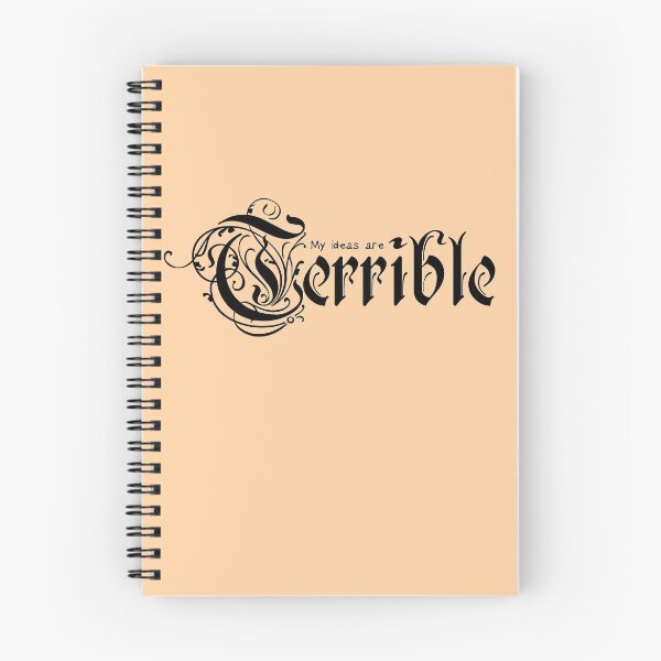 Item preview, My Ideas are Terrible designed and sold by clevergirl93.