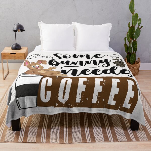 Item preview, Some bunny needs coffee designed and sold by dogcuddleralert.