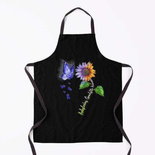 Item preview, Butterfly Sunflower Ankylosing Spondylitis Awareness Gift designed and sold by venitamara.
