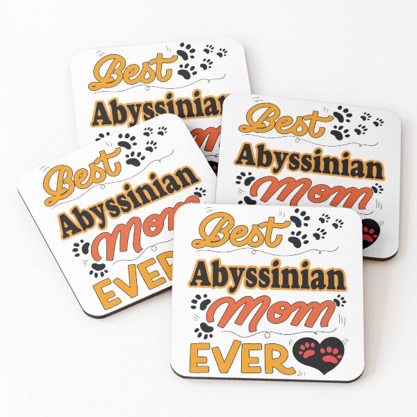 Item preview, Best Abyssinian Cat Mom Ever cute design for all the cats lovers mamas designed and sold by thebaronart.