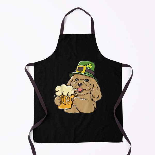 Item preview, St Patrick's Day Dog And Beer Luck Cloverleaf designed and sold by christinero2.