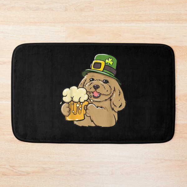 Item preview, St Patrick's Day Dog And Beer Luck Cloverleaf  designed and sold by christinero2.