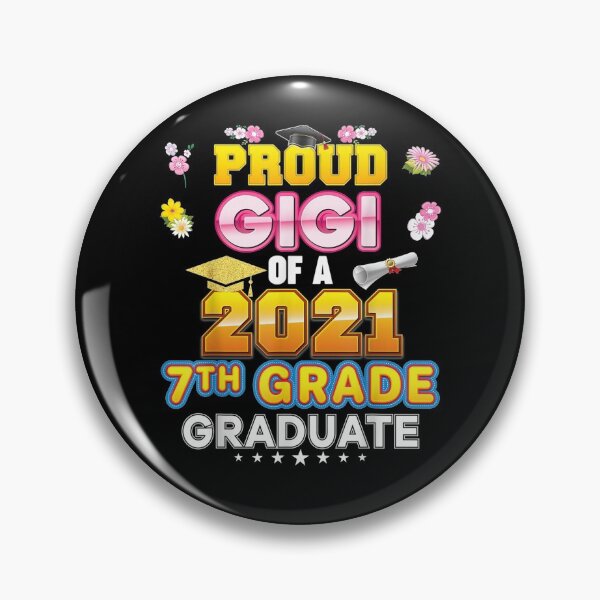 Item preview, Proud Gigi Of A 2021 7th Grade Graduate Last Day School Gift  designed and sold by venitamara.
