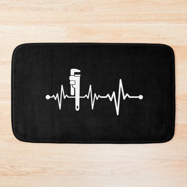Item preview, Plumber Heartbeat Gift designed and sold by Luna1Shop.