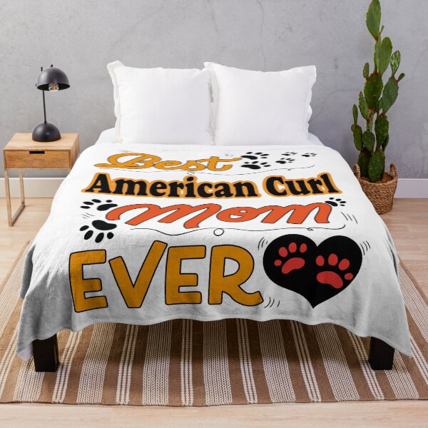 Item preview, Best American Curl Cat Mom Ever cute design for all the cats lovers mamas designed and sold by thebaronart.