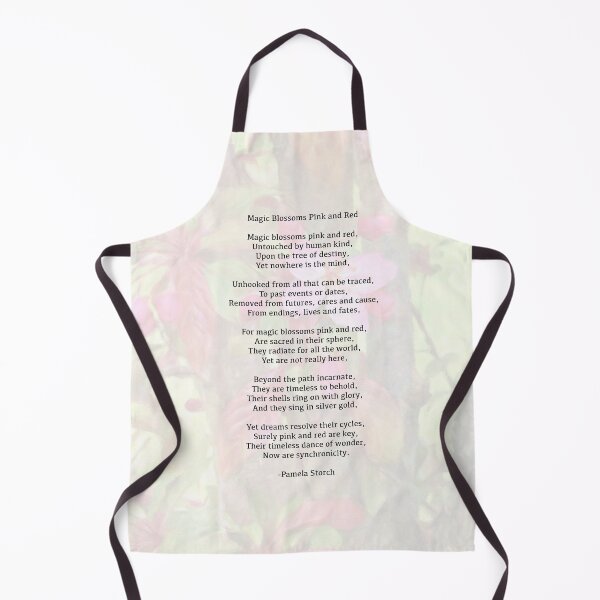 Item preview, Magic Blossoms Pink and Red Poem by Pamela Storch designed and sold by Pamela Storch.