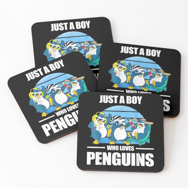 Item preview, Just A Boy Who Loves Penguins  designed and sold by christinero2.