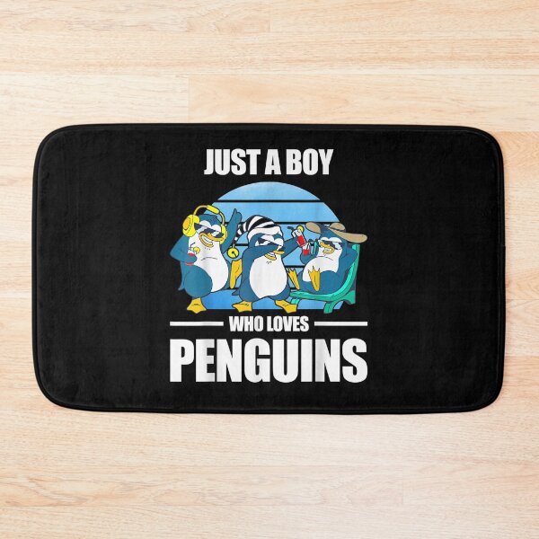 Item preview, Just A Boy Who Loves Penguins  designed and sold by christinero2.