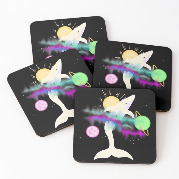 Item preview, Whale in Space Ocean designed and sold by Moon & Lotus.