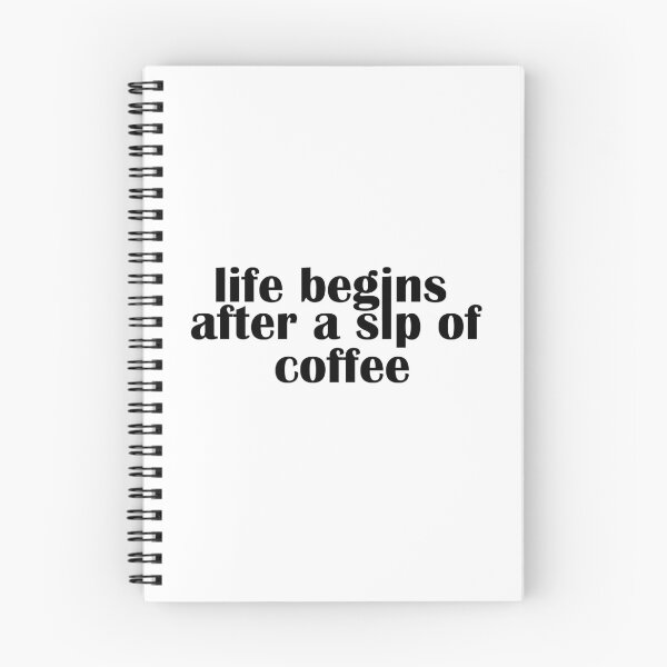 Item preview, Life Begins With A Sip Of Coffee designed and sold by neodiseno.