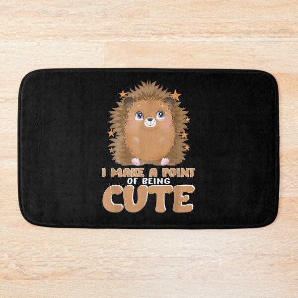 Item preview, I Make A Point Being Cute Hedgehog Funny Pet Lover  designed and sold by christinero2.