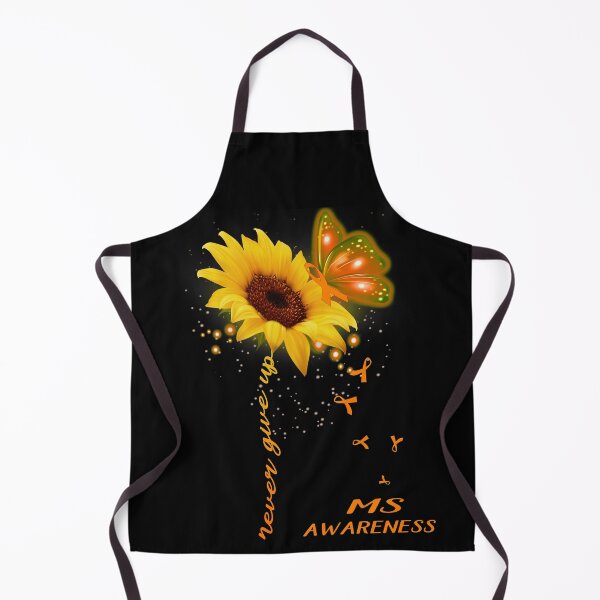 Item preview, Never Give Up Sunflower Ribbon MS Awareness designed and sold by deputylove.