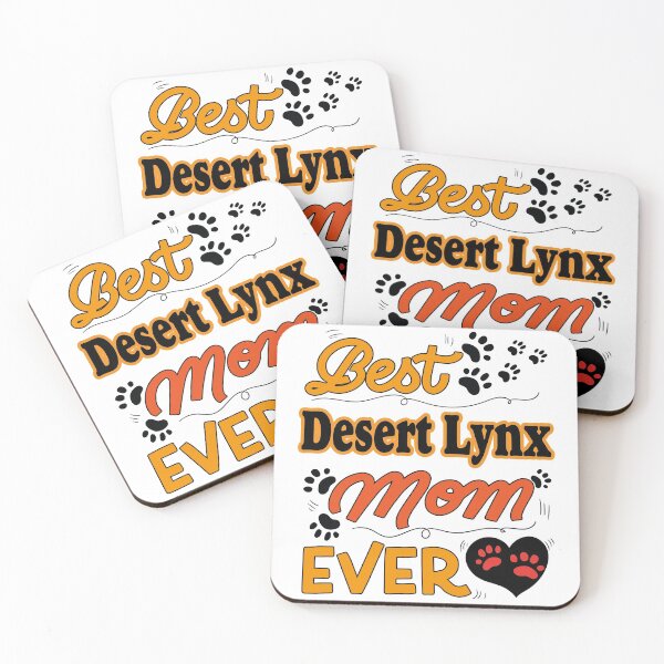 Item preview, Best Desert Lynx Cat Mom Ever cute design for all the cats lovers mamas designed and sold by thebaronart.