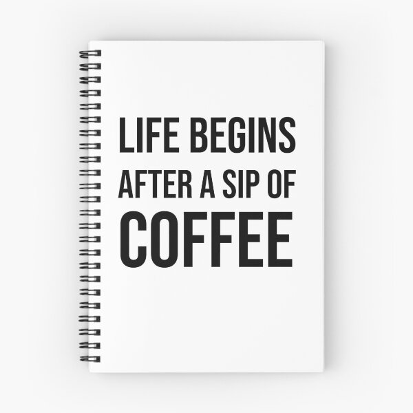Item preview, Life Begins With A Sip Of Coffee designed and sold by neodiseno.