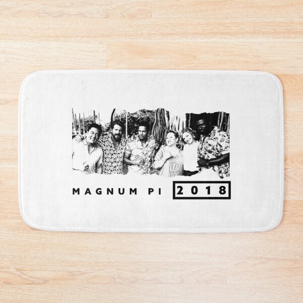 Item preview, Rebooted Magnum P.I Black & White Streetwear Design  designed and sold by Natalie Eve  Austin.