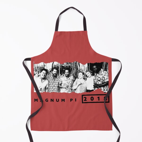 Item preview, Rebooted Magnum P.I Black & White Streetwear Design designed and sold by Natalie Eve Austin.