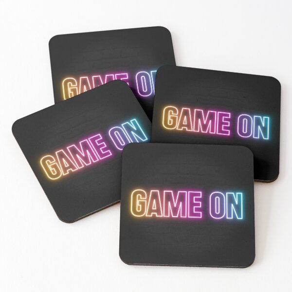 Item preview, Neon Retrowave Outrun Text - Game On designed and sold by dylanxh.