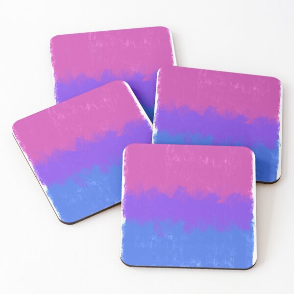 Item preview, Painted Bisexual Flag designed and sold by Nathan Garcés.