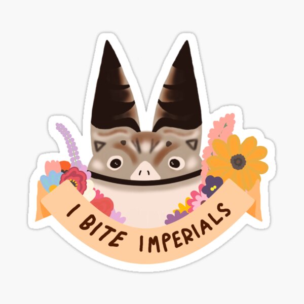 Vista previa del artículo con la obra «muerdo imperiales», diseñado y vendido por gothammite.
