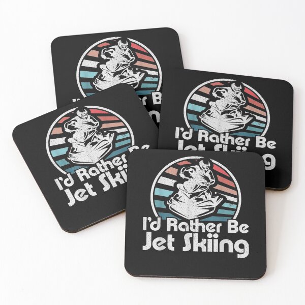 Item preview, Id Rather Be Jet Skiing Retro 70s Funny Jet Ski Vintage Gift  designed and sold by christinero2.
