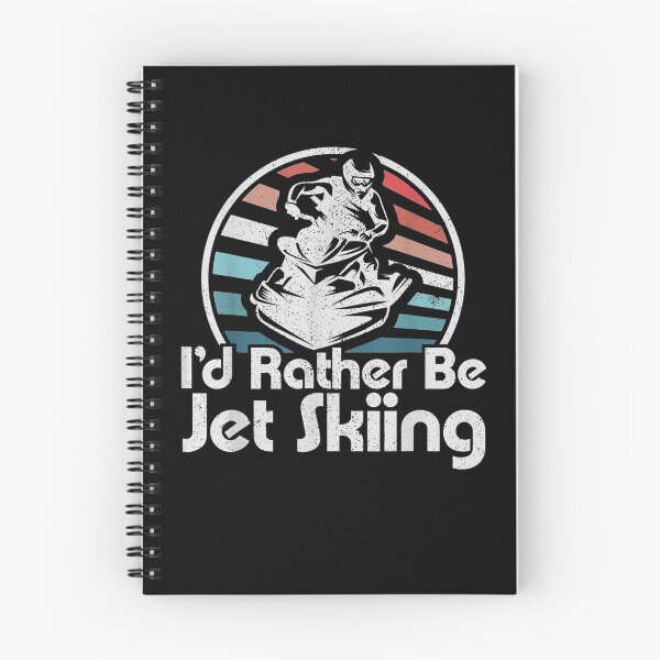 Item preview, Id Rather Be Jet Skiing Retro 70s Funny Jet Ski Vintage Gift  designed and sold by christinero2.