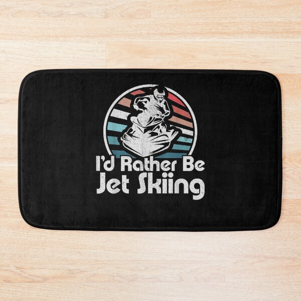 Item preview, Id Rather Be Jet Skiing Retro 70s Funny Jet Ski Vintage Gift  designed and sold by christinero2.