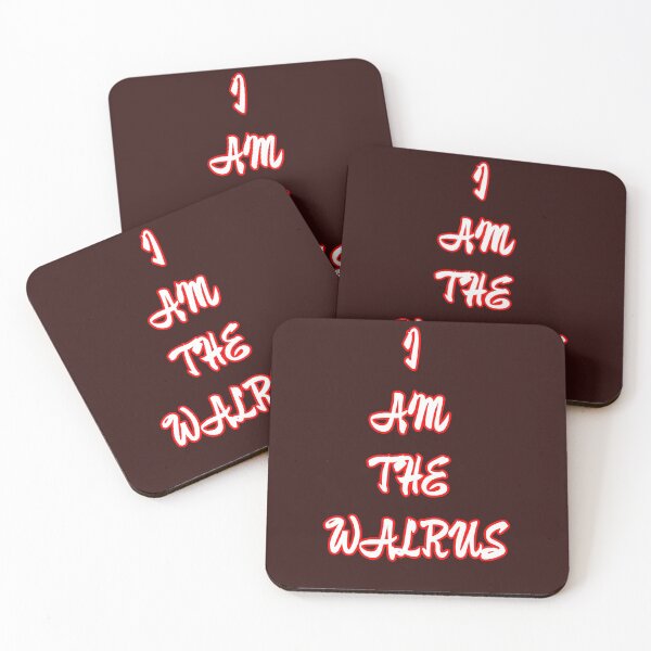Item preview, I Am The Walrus designed and sold by QuotesDogma.