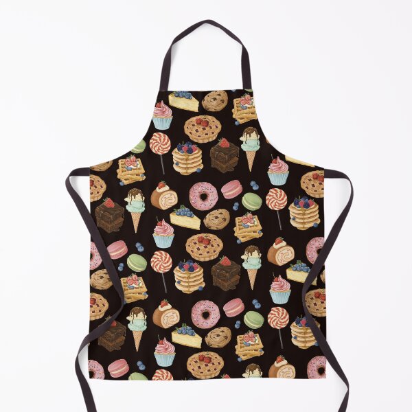 Item preview, Desserts Pack - Cakes, Donut, Pie, Waffle, Pancakes, Macarons, Chocolate Chip Cookies, Ice Cream & Lollypop designed and sold by Alicia Chee.