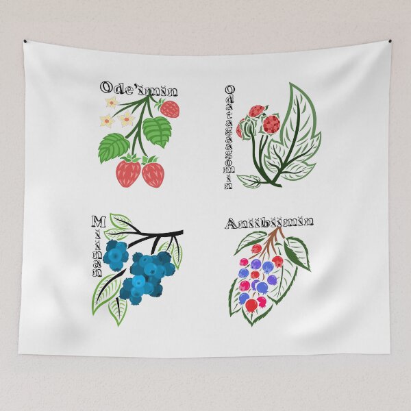 Item preview, Ojibwe Berries 01 designed and sold by KendraHowland.