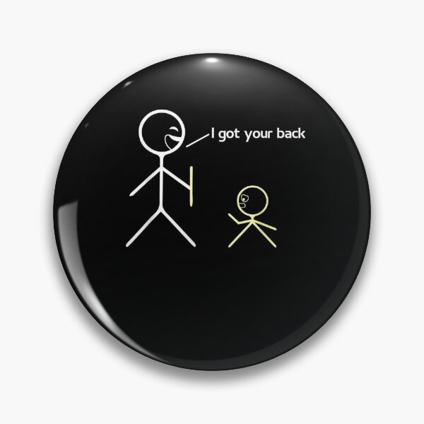 Item preview, Funny Stick Figure I Got Your Back Shorty  designed and sold by christinero2.