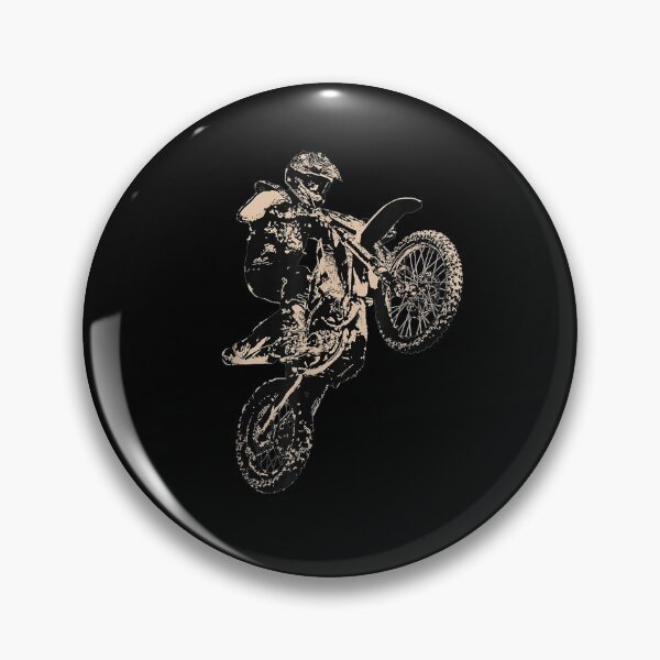 Item preview, Motocross Jumping Bike Distressed Graphic  designed and sold by christinero2.