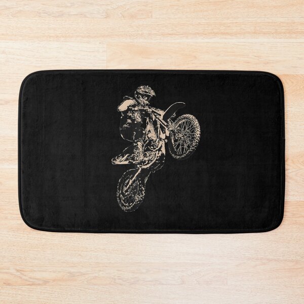 Item preview, Motocross Jumping Bike Distressed Graphic  designed and sold by christinero2.