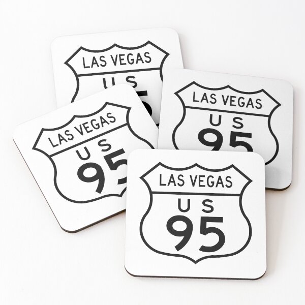 Item preview, Las Vegas Route 95 US Road Sign  designed and sold by Kiwidom.
