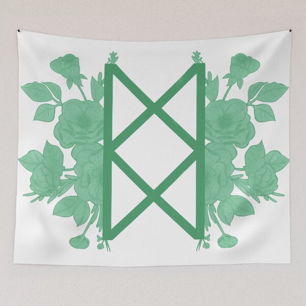 Item preview, Bureau of Balance floral - Green designed and sold by Caiter.