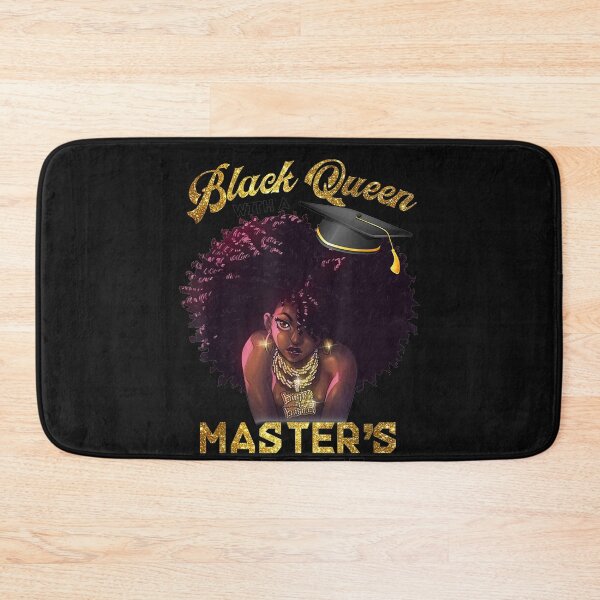 Item preview, Black Queen Masters Degree Tshirt Cute Graduation Gifts designed and sold by simonbucholz.