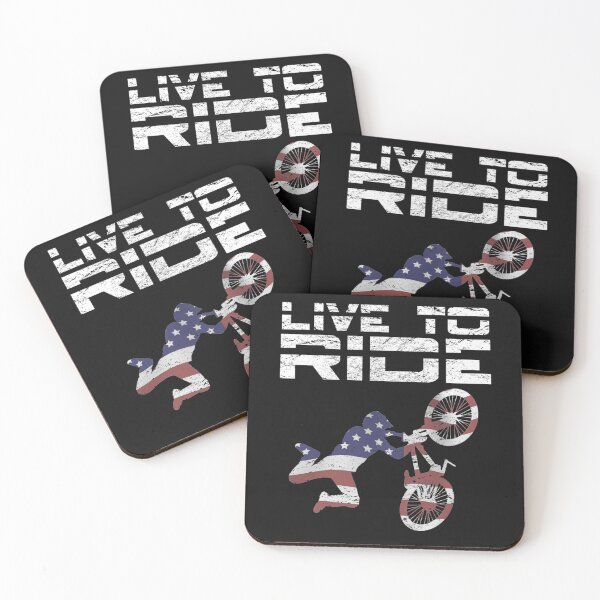 Item preview, BMX Bike Rider LIVE TO RIDE Motocross designed and sold by simonbucholz.