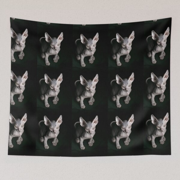 Item preview, black sphynx cat designed and sold by joshua pierre.