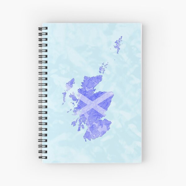 Item preview, Scotland with Saltire on Pale Blue Background designed and sold by Moti Black.
