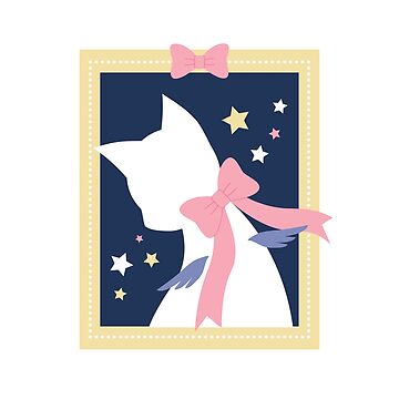 Artwork thumbnail, Angel Starlight Cat Frame by lucidly